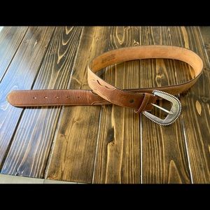 Justin Boots Leather Belt